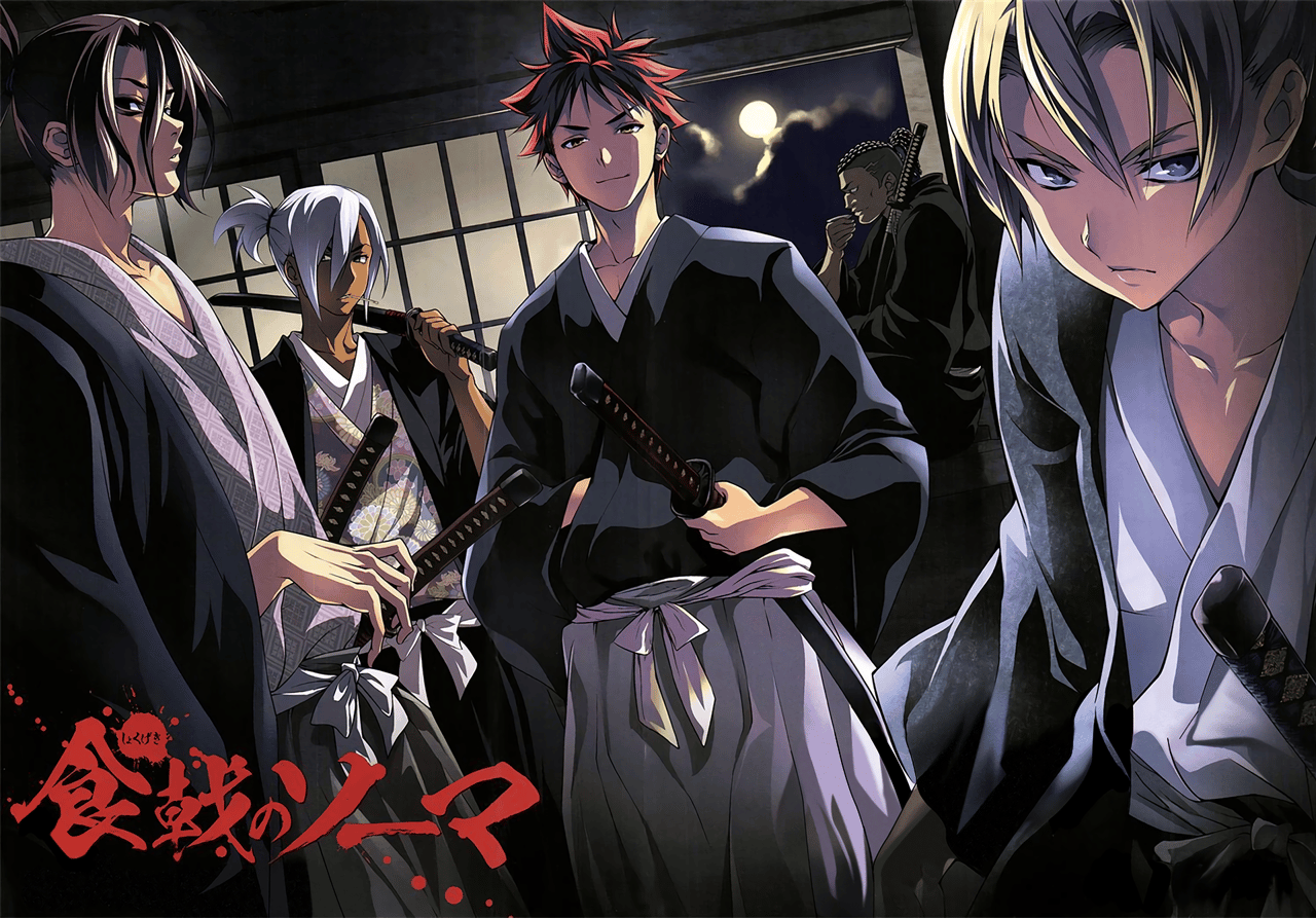 Shokugeki No Souma, Yukihira Soma, Hayama Akira