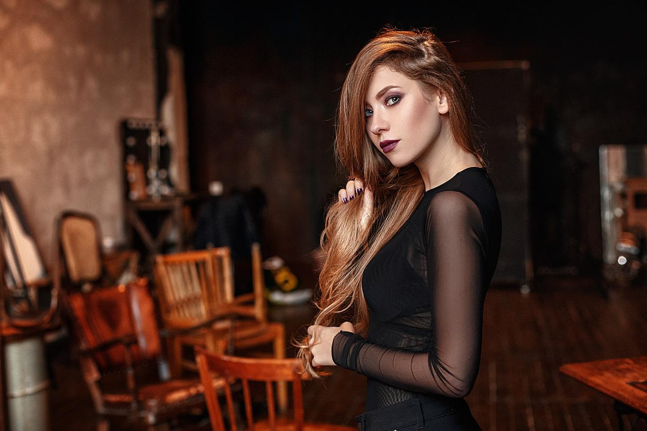 Women, Brunette, Long Hair