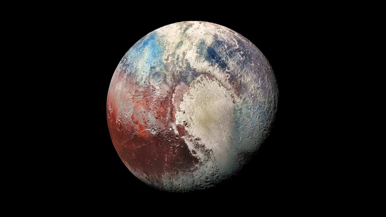 Pluto, Planet, Space