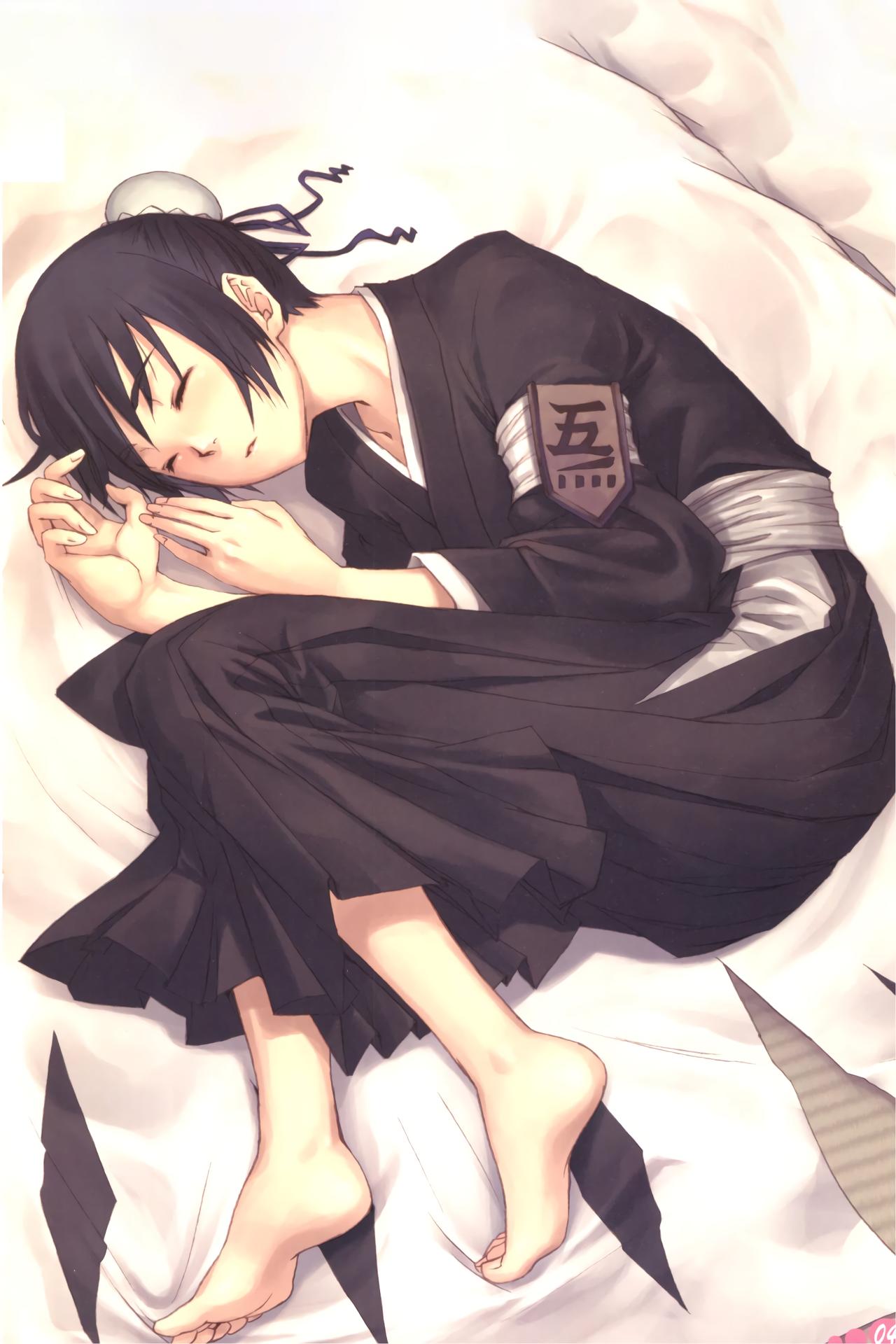 Anime, Bleach, Closed Eyes