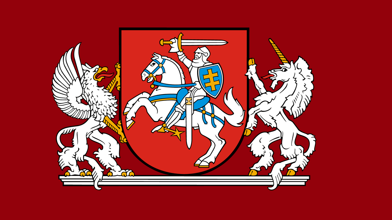 Lithuania, Coat Of Arms, Flag