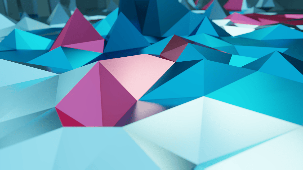 Low Poly, Polygon Art, 4K