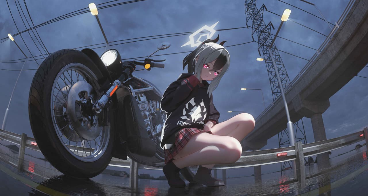 Onikata Kayoko (Blue Archive), Blue Archive, Motorcycle