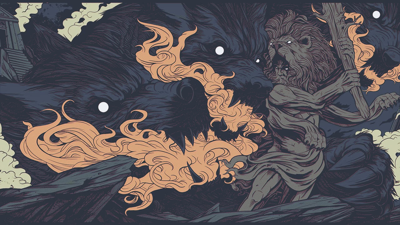 Nord (Color Scheme), Wavy, Cerberus