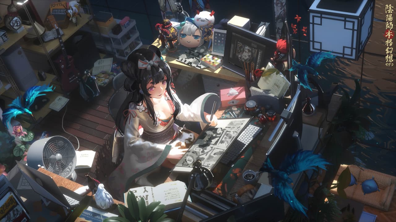 Anime, Digital Art, Artwork