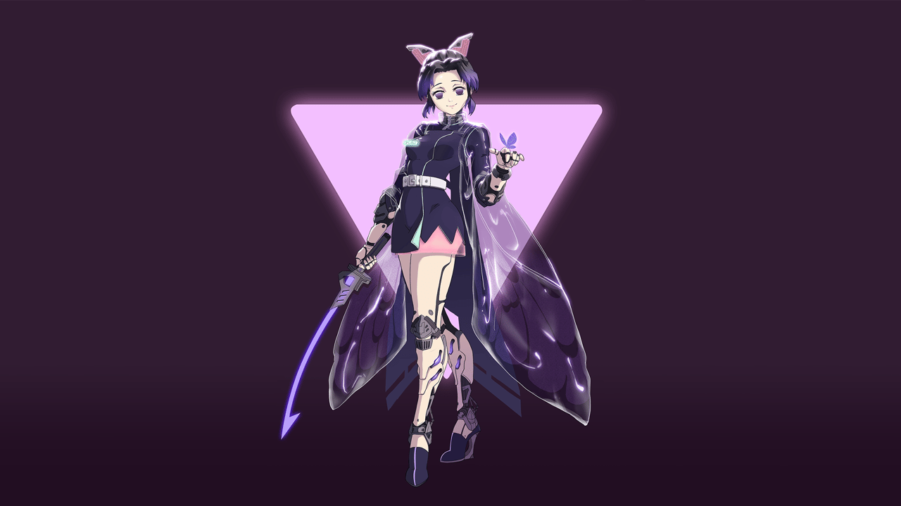 Kochou Shinobu, Kimetsu No Yaiba, Anime