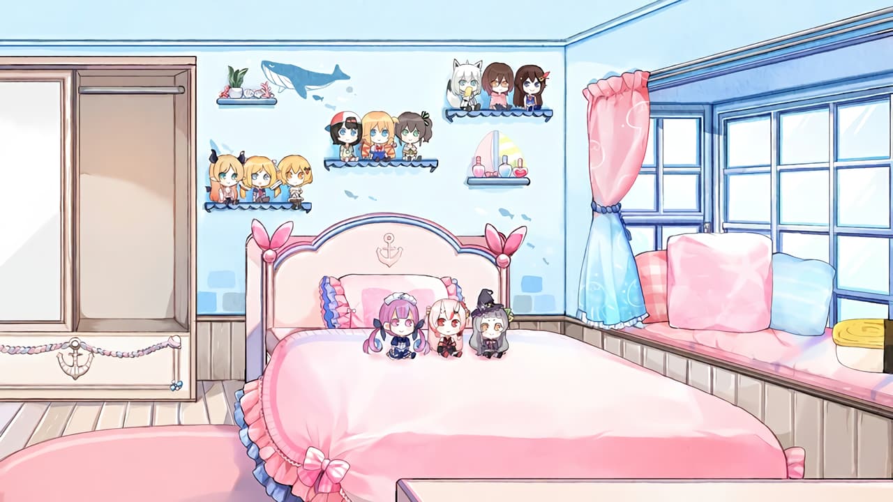 Hololive, Minato Aqua, Murasaki Shion