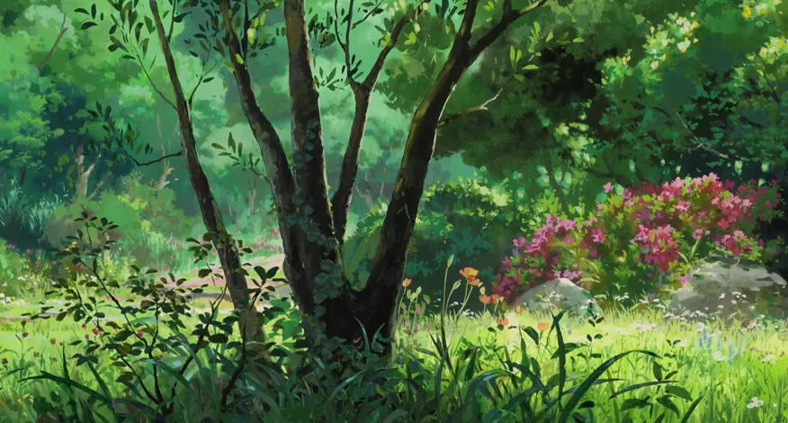 A tree in a forest