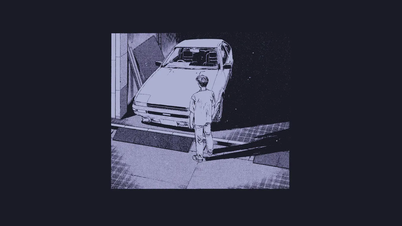 A man standing on a car