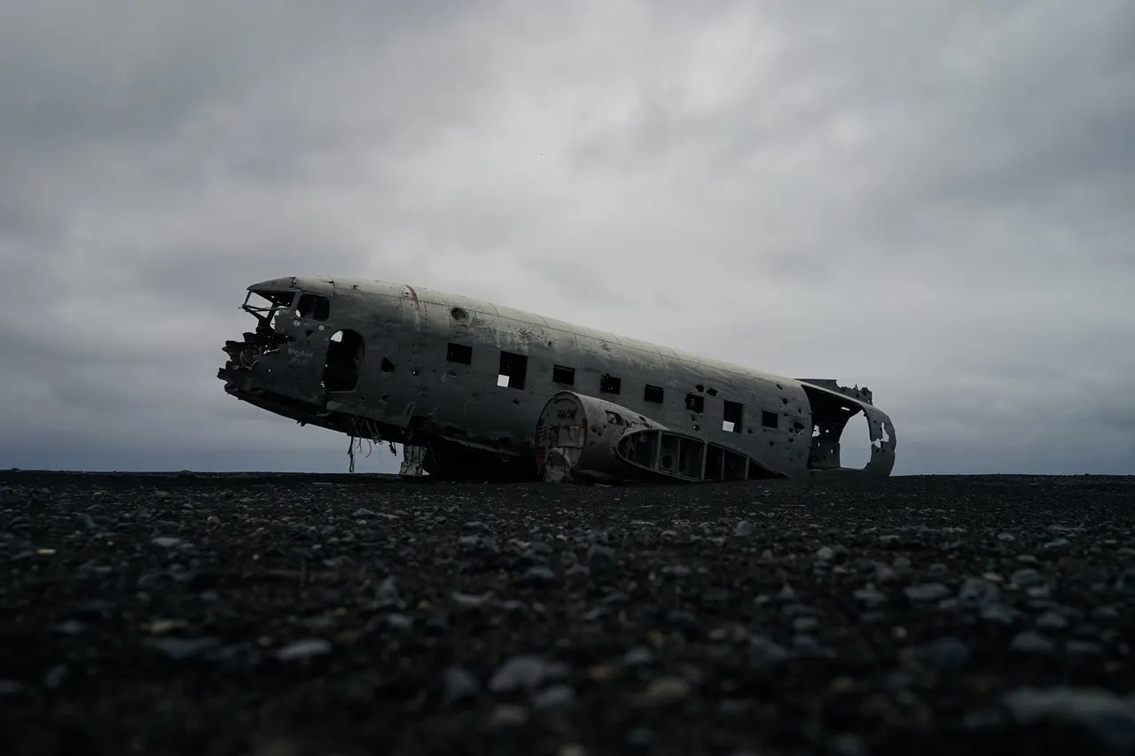 A plane on the ground