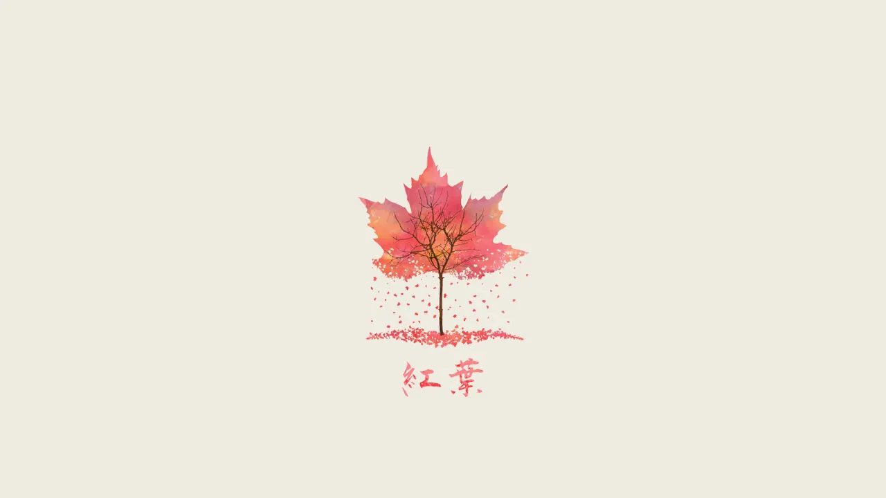 A tree with pink leaves