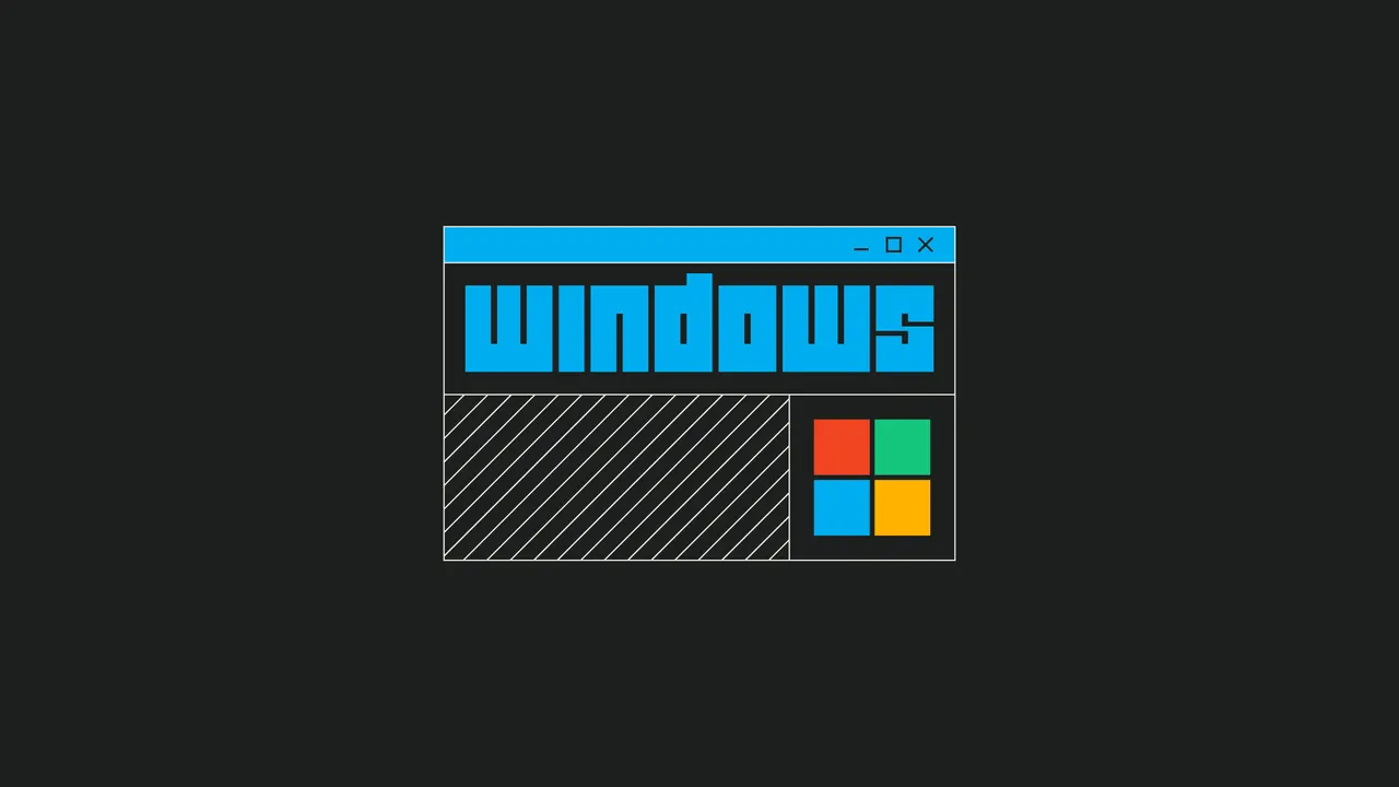 A computer screen with a logo