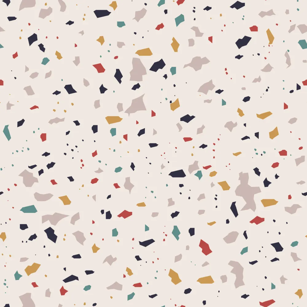 A multicolored speckled surface