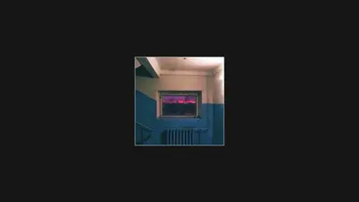 A window in a room