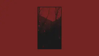 A window with trees in the background