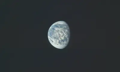 The earth in space