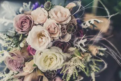 A bouquet of flowers