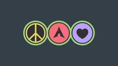 A group of circles with different symbols