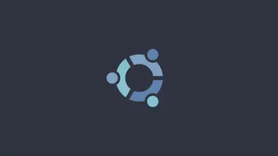 A blue circle with circles and dots