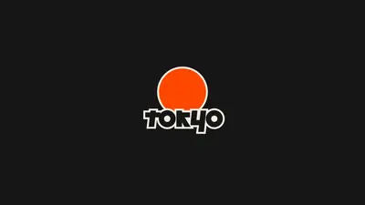 A logo with a circle and text